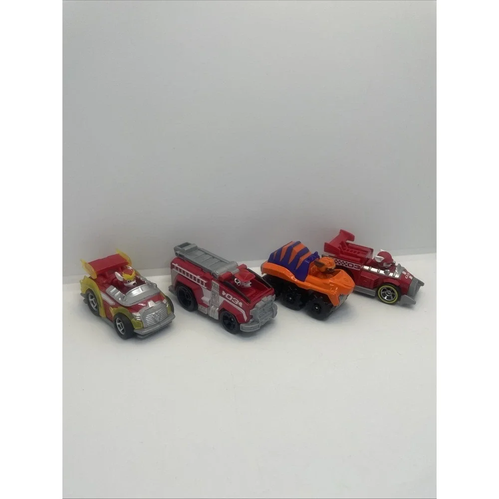 Lot of Five Metal Paw‎ Patrol Cars